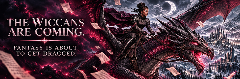 The Wiccans are coming. Fantasy is about to get dragged.