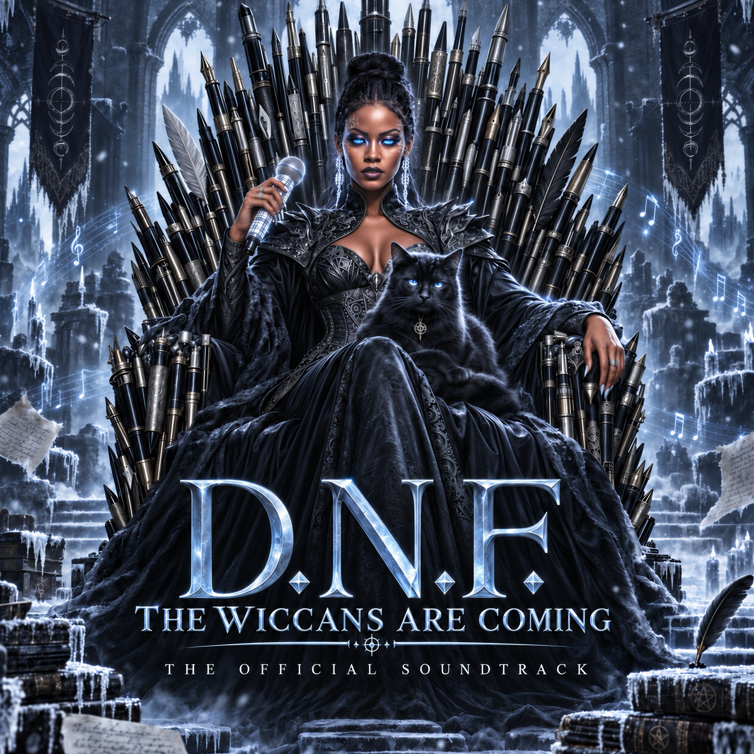 DNF The Wiccans Are Coming official soundtrack artwork